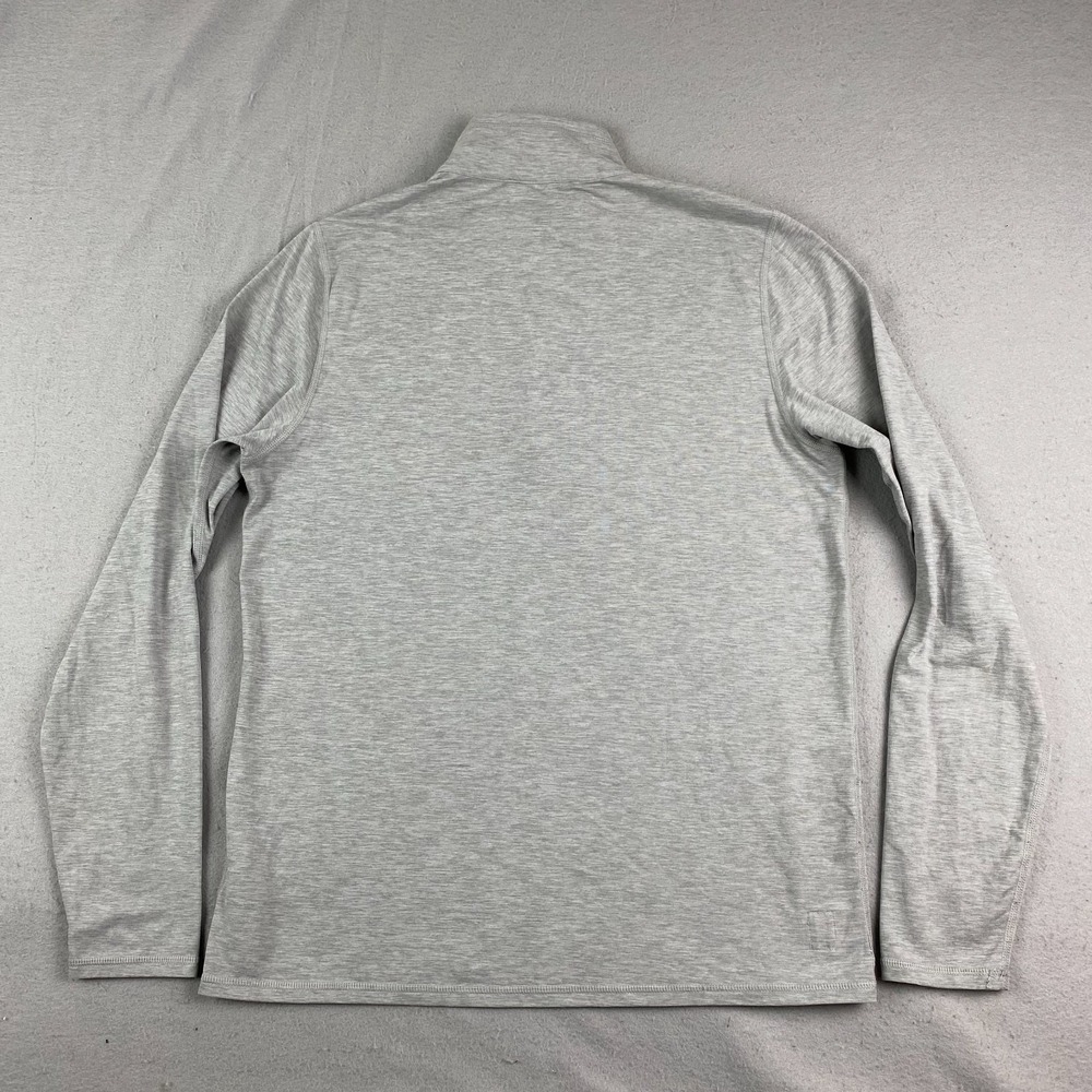 Vuori Ease Performance Pullover Mens Medium 1/2 Half Zip gray Heather V221 - Picture 7 of 13